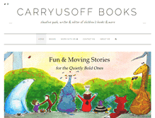 Tablet Screenshot of carryusoffbooks.com